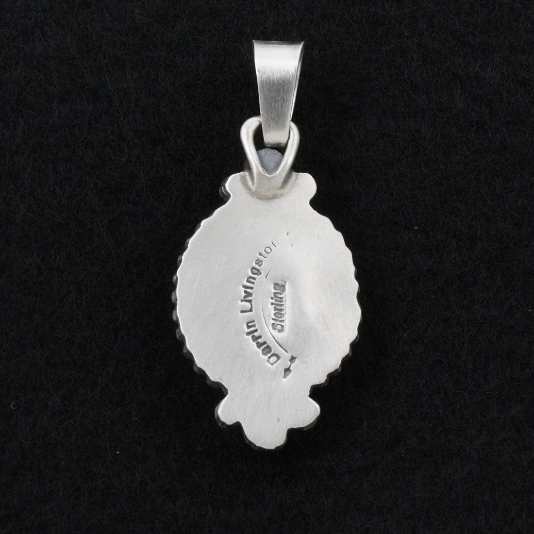 Darrin Livingston Turquoise & Sterling Silver Pendant