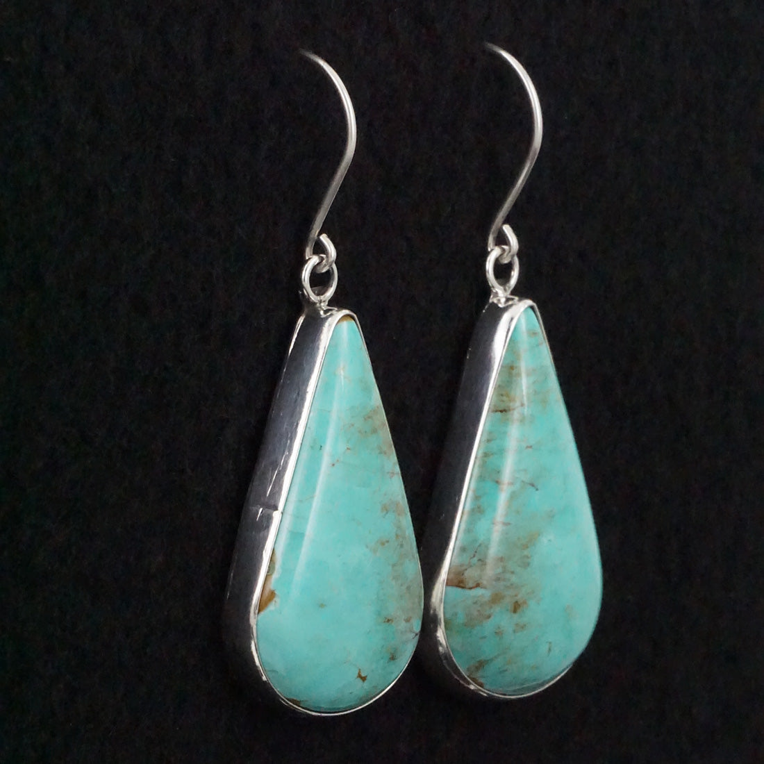 Rena Begay Turquoise & Sterling Silver Earrings