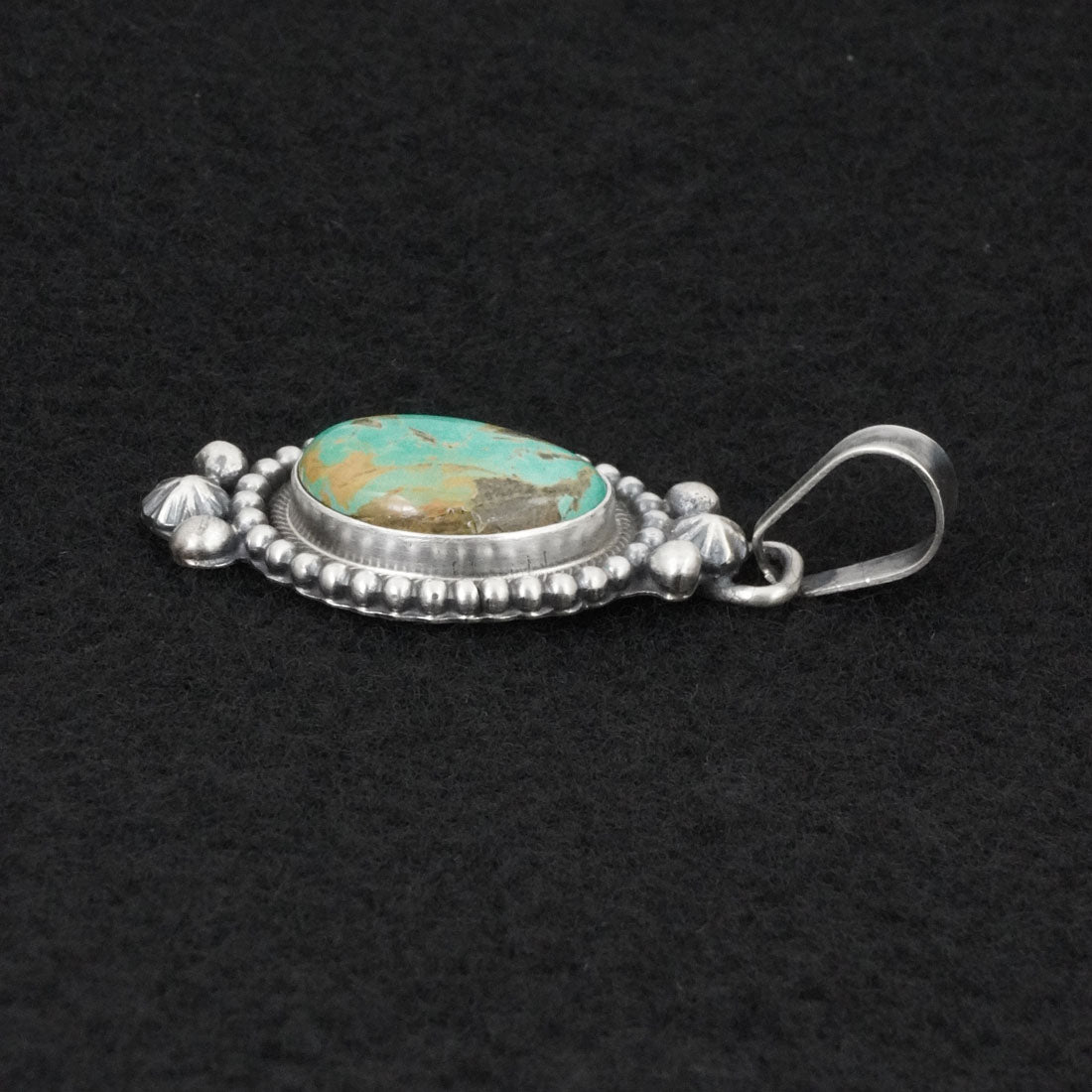 Darrin Livingston Turquoise & Sterling Silver Pendant