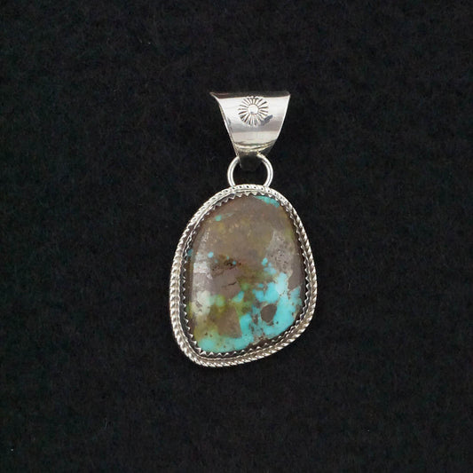 Ernest Hawthorne Turquoise & Sterling Silver Pendant
