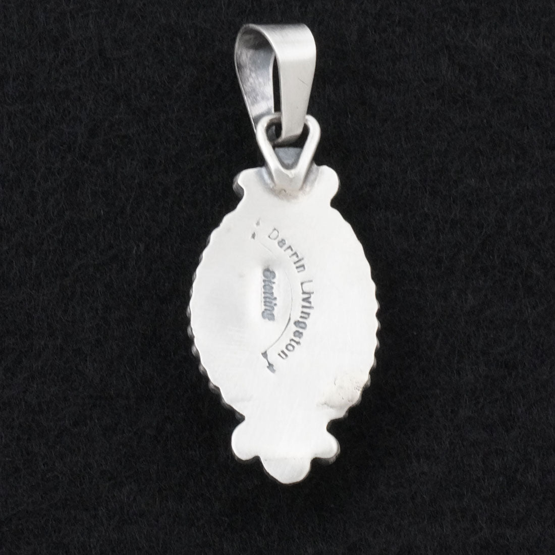 Darrin Livingston Turquoise & Sterling Silver Pendant