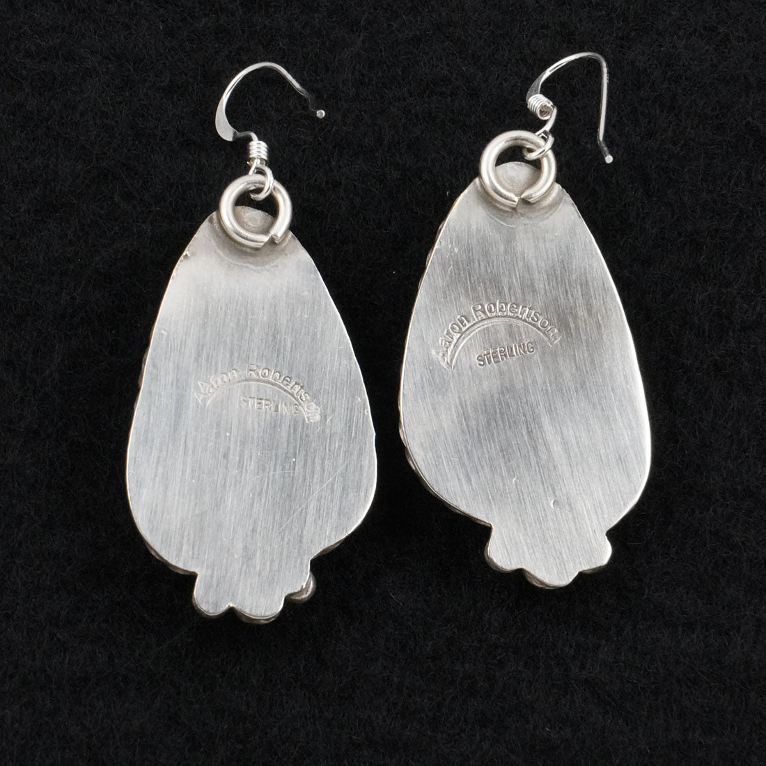 Aaron Robertson Turquoise & Sterling Silver Earrings