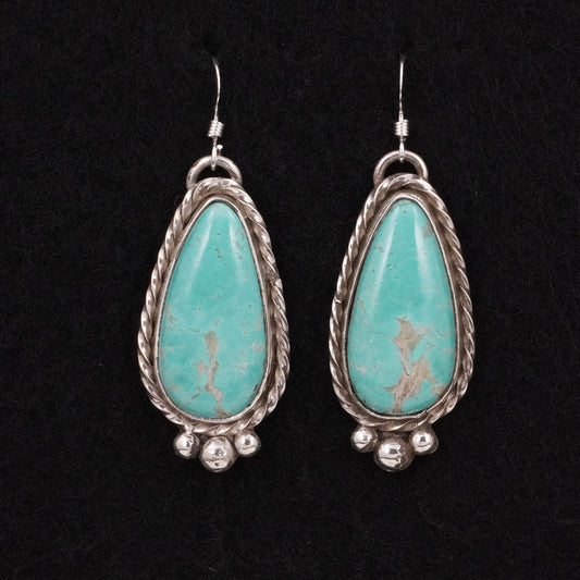 Aaron Robertson Turquoise & Sterling Silver Earrings