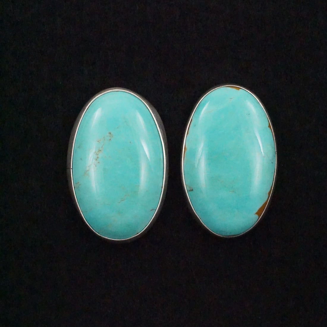 Rena Begay Turquoise & Sterling Silver Earrings