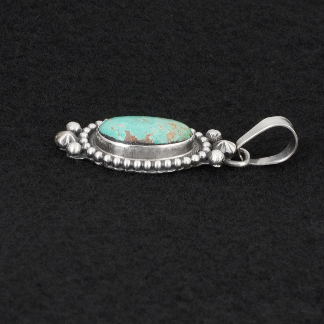 Darrin Livingston Turquoise & Sterling Silver Pendant