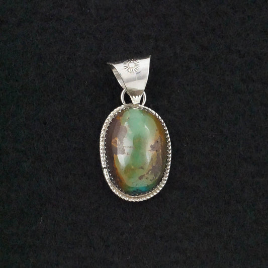 Ernest Hawthorne Turquoise & Sterling Silver Pendant