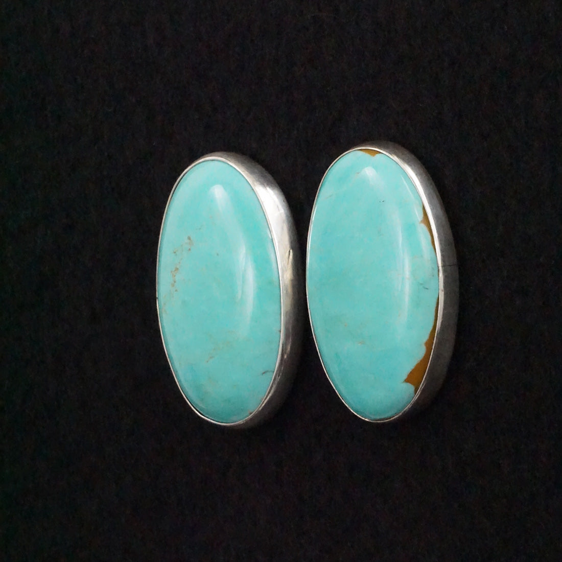 Rena Begay Turquoise & Sterling Silver Earrings