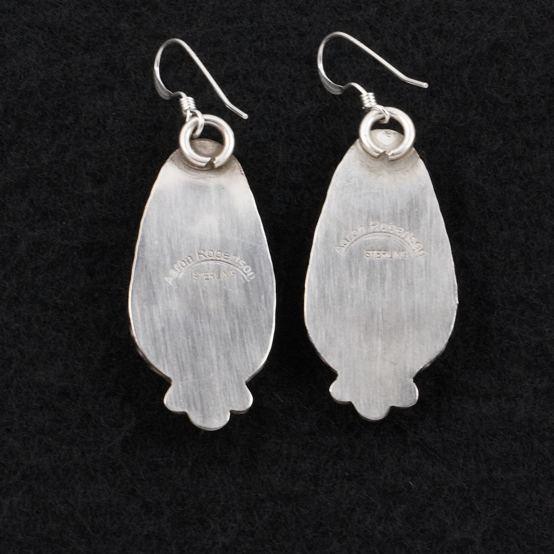 Aaron Robertson Turquoise & Sterling Silver Earrings
