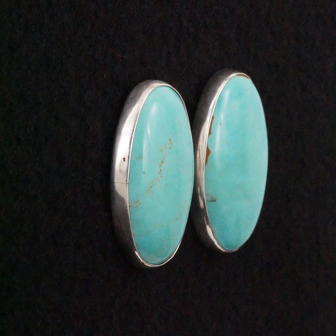 Rena Begay Turquoise & Sterling Silver Earrings