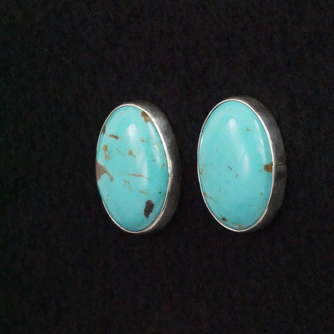 Rena Begay Turquoise & Sterling Silver Earrings