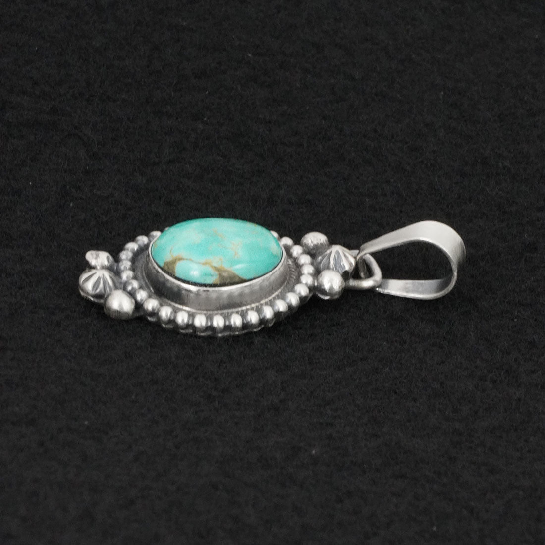 Darrin Livingston Turquoise & Sterling Silver Pendant