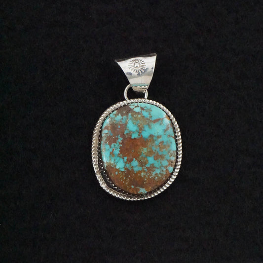 Ernest Hawthorne Turquoise & Sterling Silver Pendant