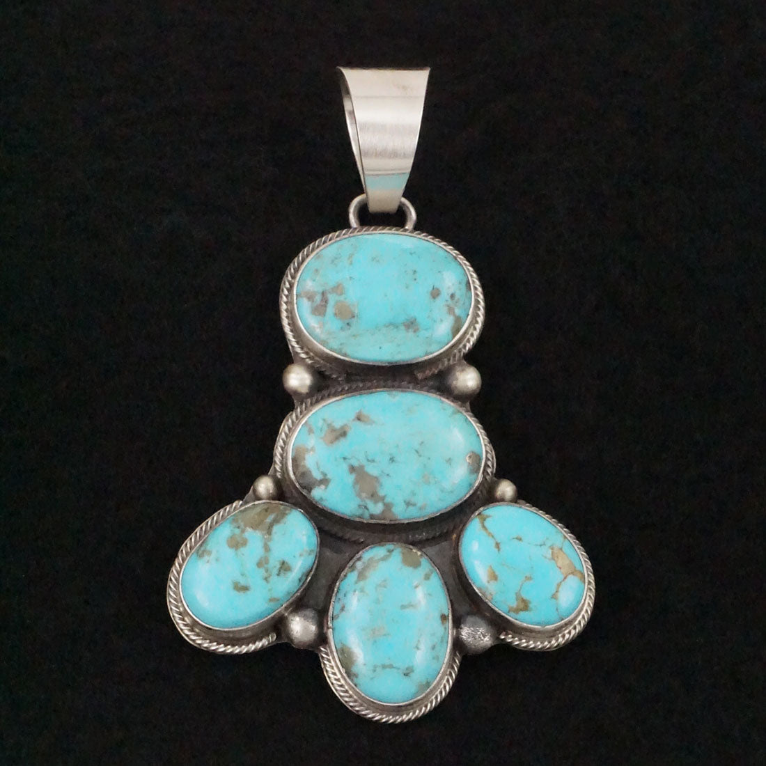 Kathleen Chavez Turquoise & Sterling Silver Pendant