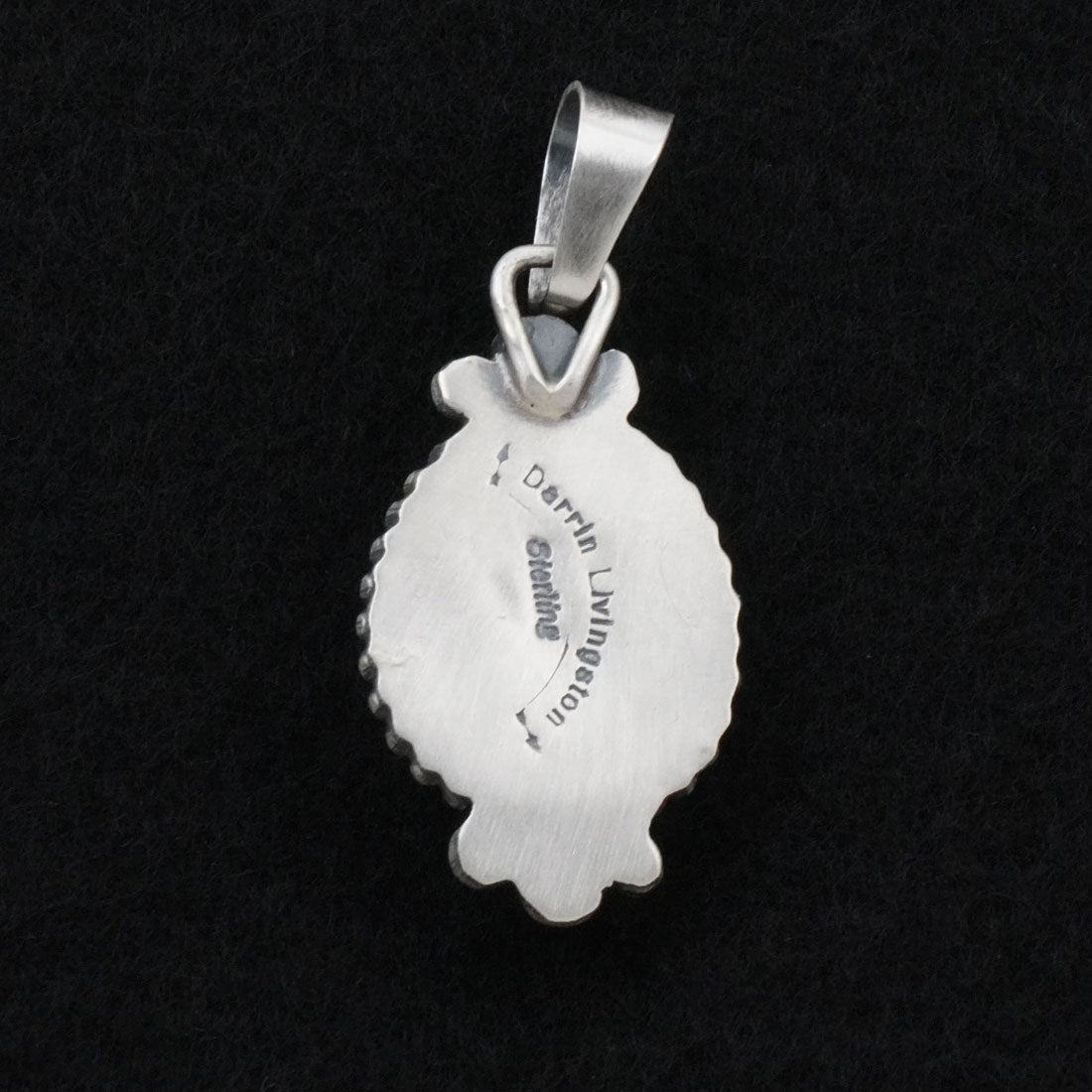 Darrin Livingston Turquoise & Sterling Silver Pendant