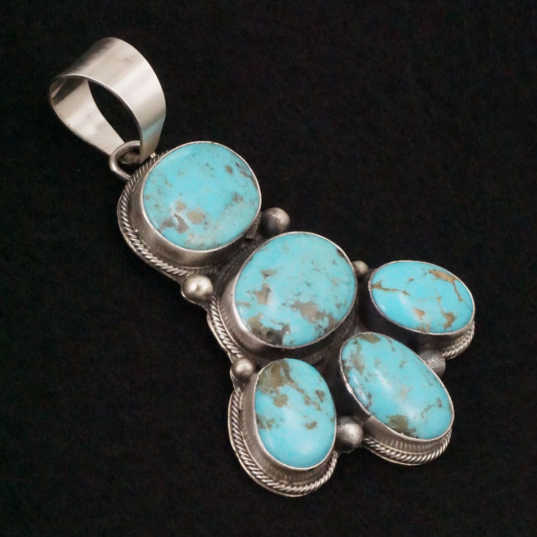 Kathleen Chavez Turquoise & Sterling Silver Pendant