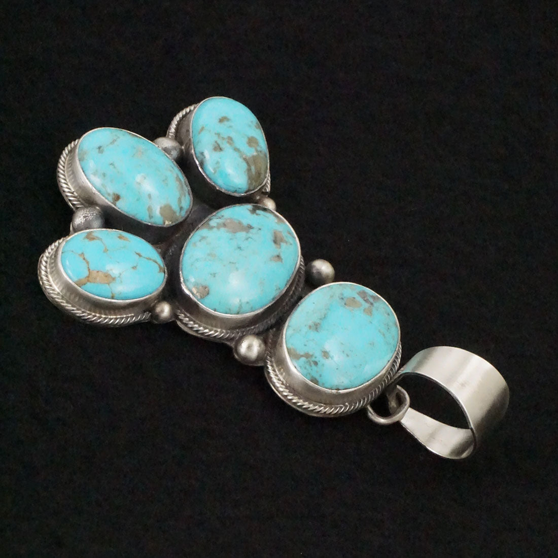 Kathleen Chavez Turquoise & Sterling Silver Pendant