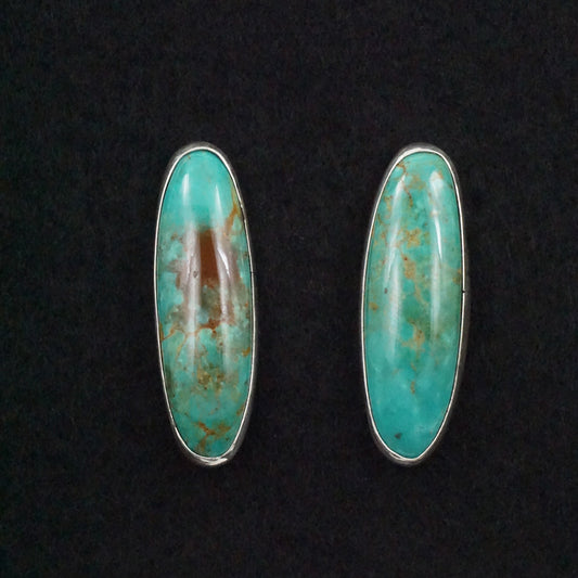 Rena Begay Turquoise & Sterling Silver Earrings