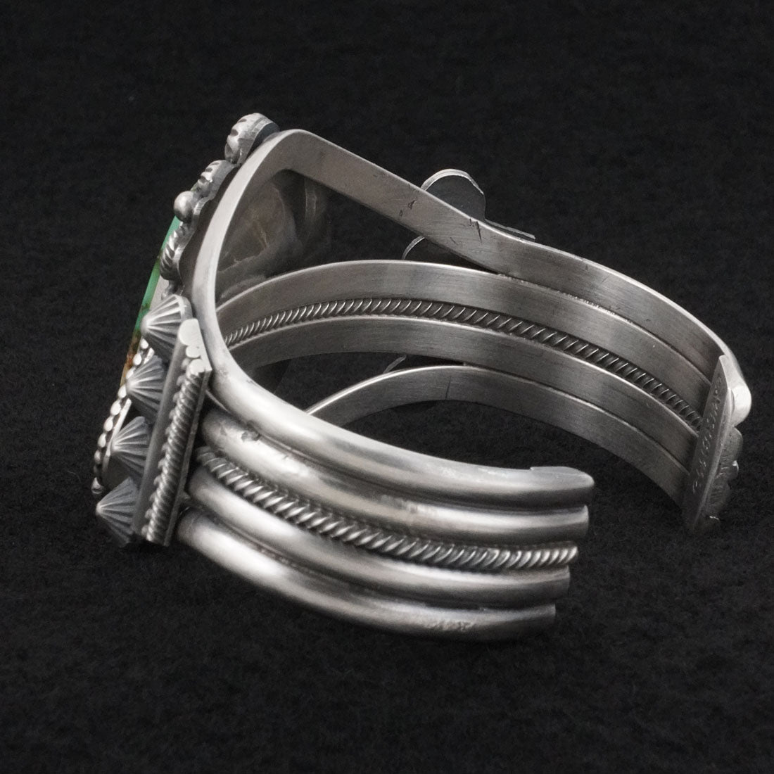 Michael Calladitto Turquoise & Sterling Silver Bracelet