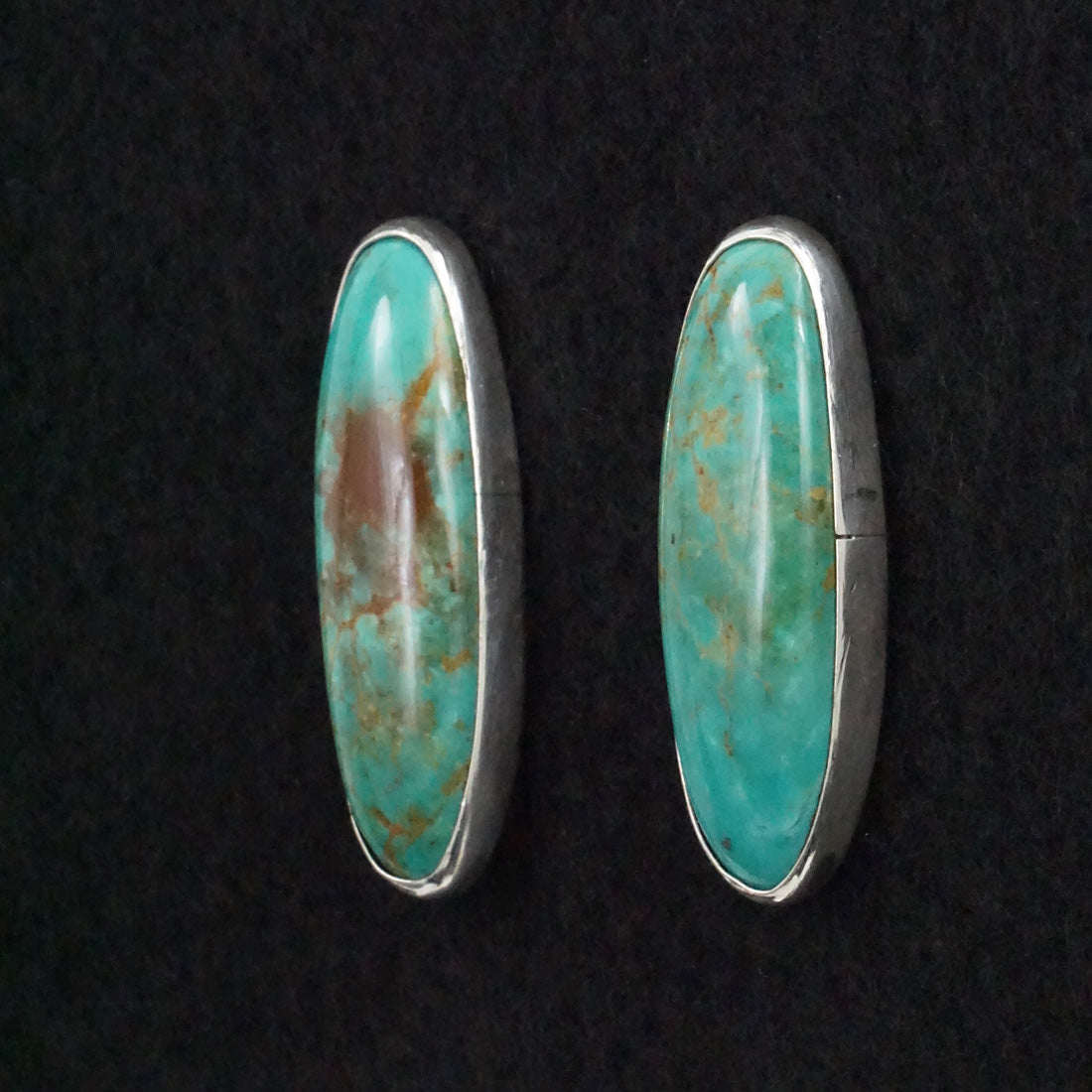 Rena Begay Turquoise & Sterling Silver Earrings