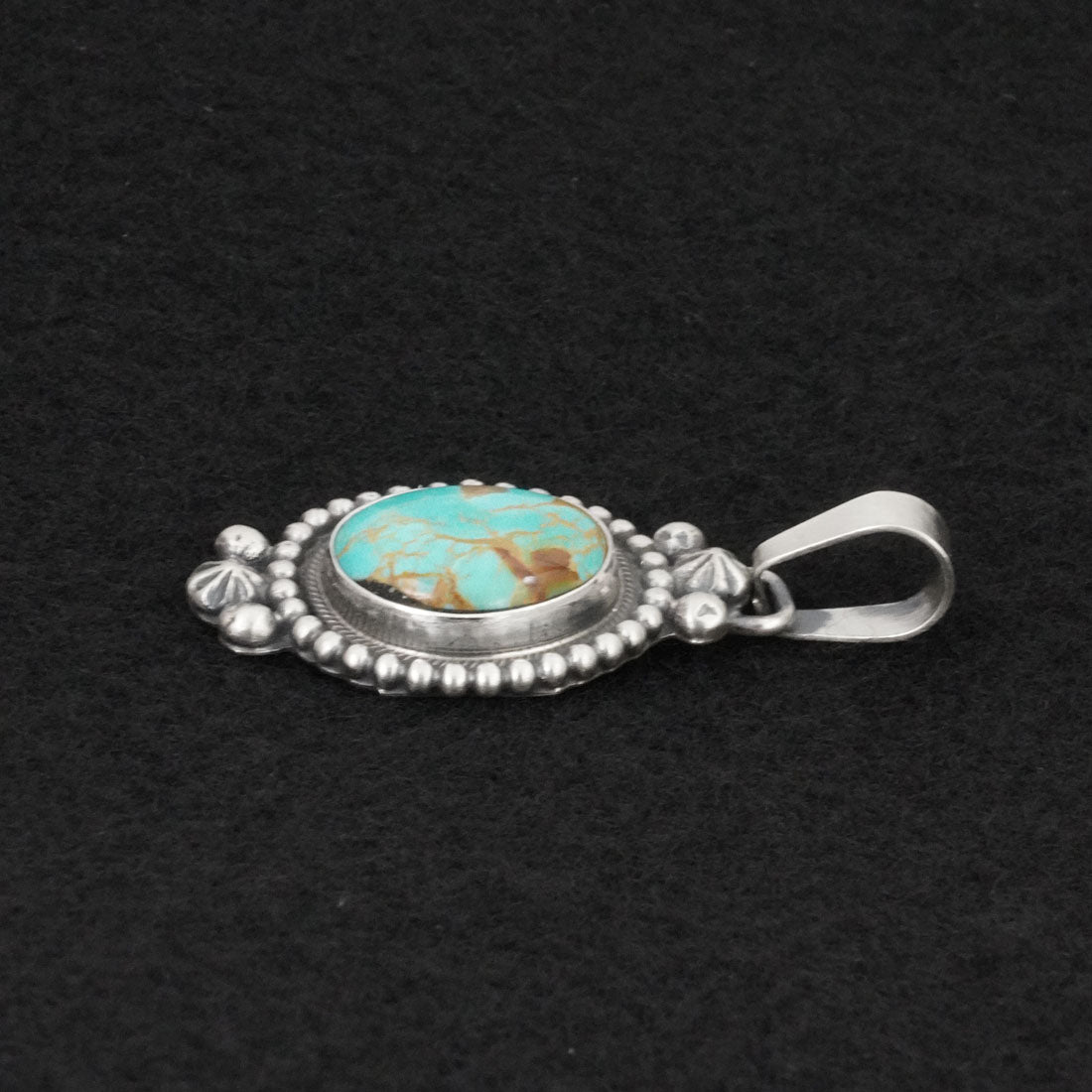 Darrin Livingston Turquoise & Sterling Silver Pendant