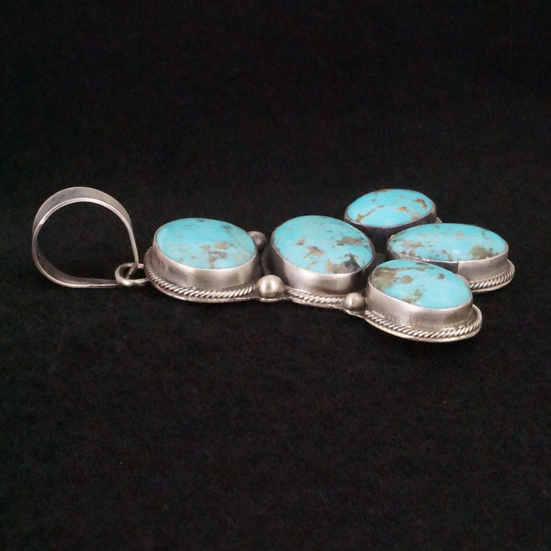 Kathleen Chavez Turquoise & Sterling Silver Pendant