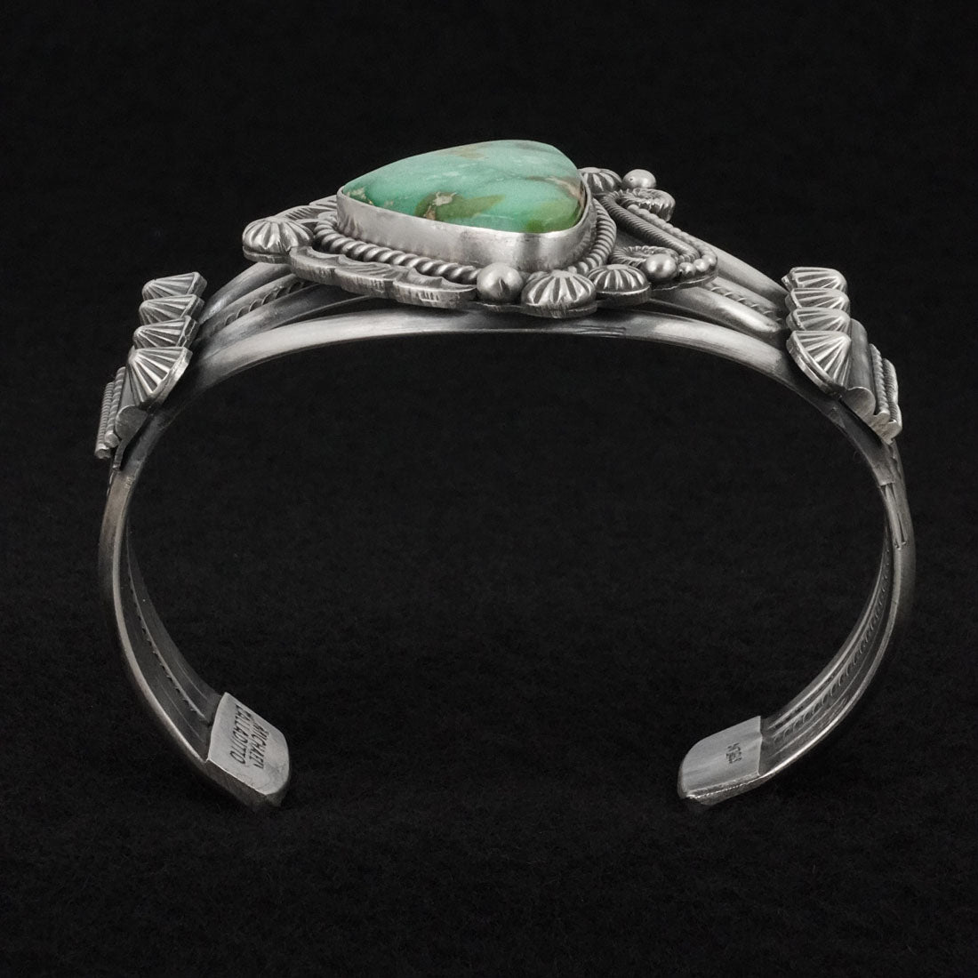 Michael Calladitto Turquoise & Sterling Silver Bracelet