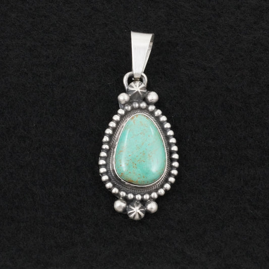 Darrin Livingston Turquoise & Sterling Silver Pendant