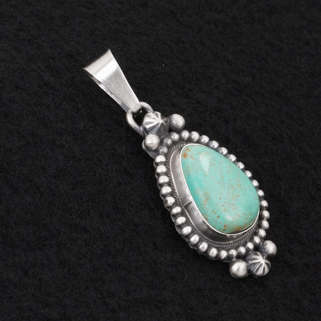 Darrin Livingston Turquoise & Sterling Silver Pendant