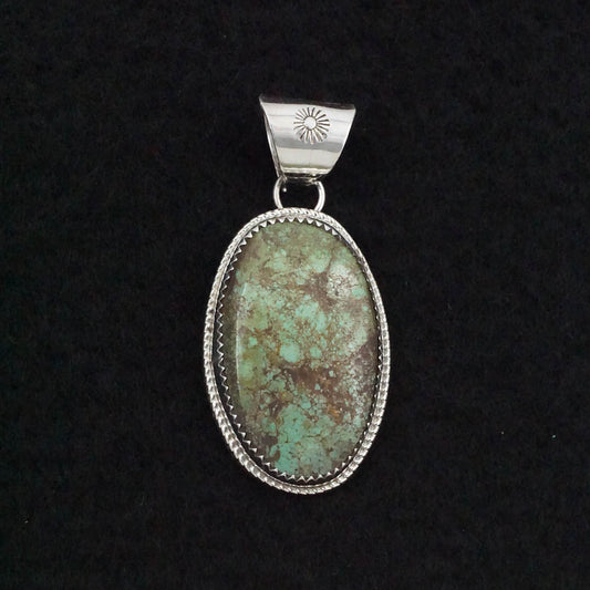 Ernest Hawthorne Turquoise & Sterling Silver Pendant