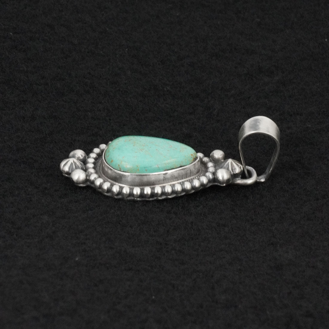 Darrin Livingston Turquoise & Sterling Silver Pendant