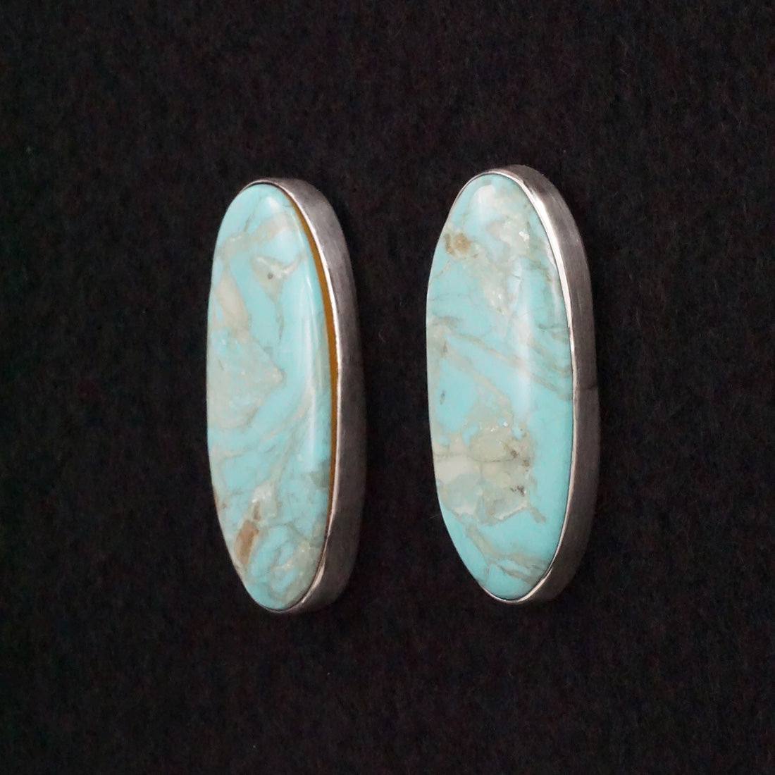 Rena Begay Turquoise & Sterling Silver Earrings