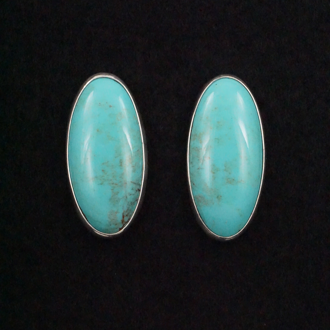 Rena Begay Turquoise & Sterling Silver Earrings