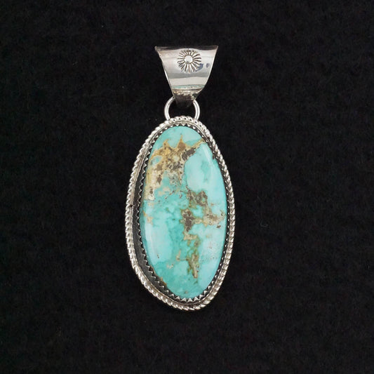 Ernest Hawthorne Turquoise & Sterling Silver Pendant