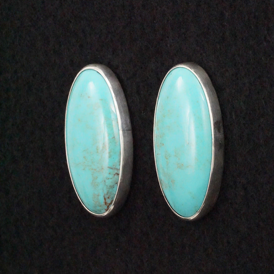 Rena Begay Turquoise & Sterling Silver Earrings