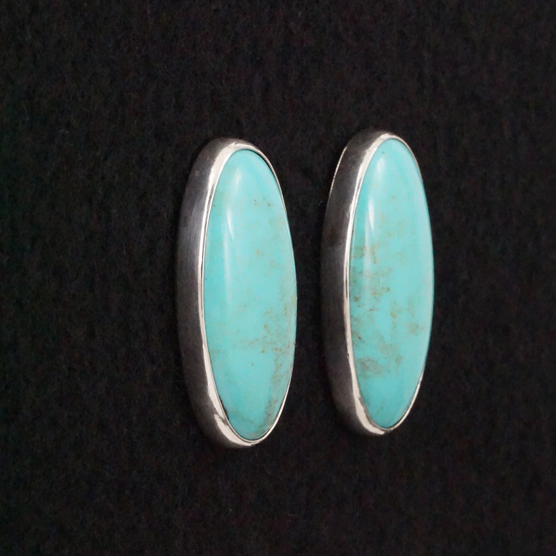 Rena Begay Turquoise & Sterling Silver Earrings