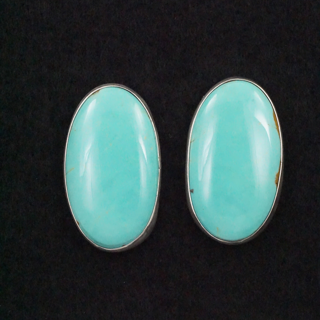 Rena Begay Turquoise & Sterling Silver Earrings