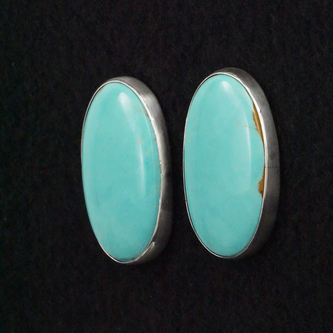 Rena Begay Turquoise & Sterling Silver Earrings