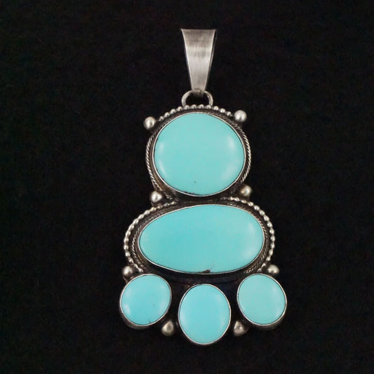 Kathleen Chavez Turquoise & Sterling Silver Pendant