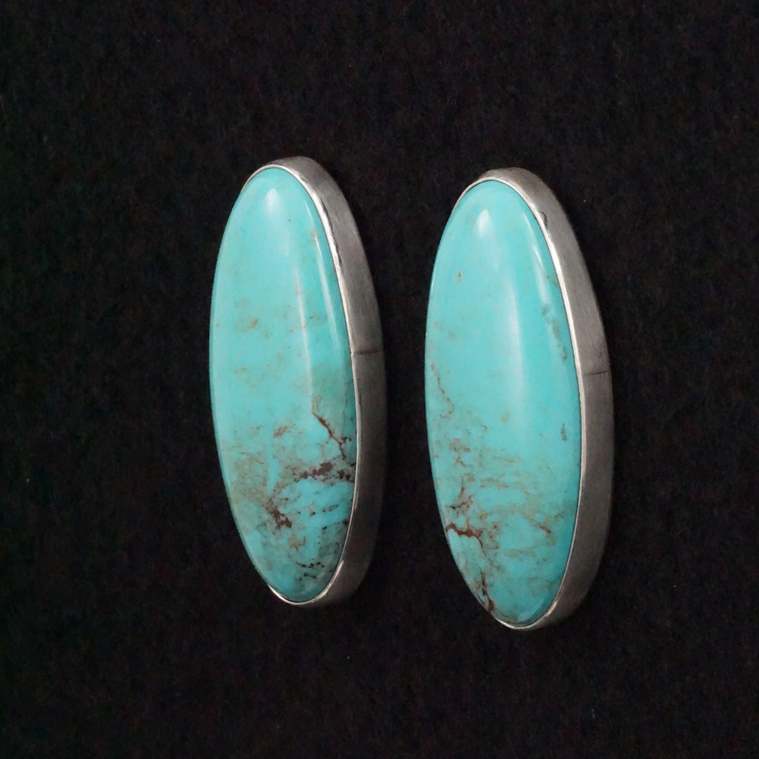 Rena Begay Turquoise & Sterling Silver Earrings