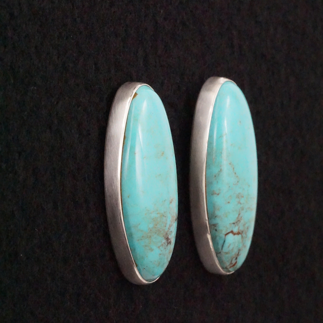 Rena Begay Turquoise & Sterling Silver Earrings