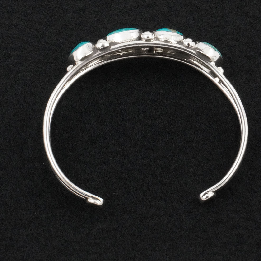 Priscilla Reeder Turquoise & Sterling Silver Bracelet