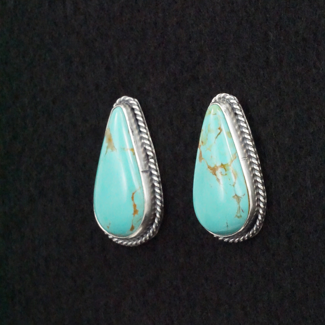 Rena Begay Turquoise & Sterling Silver Earrings