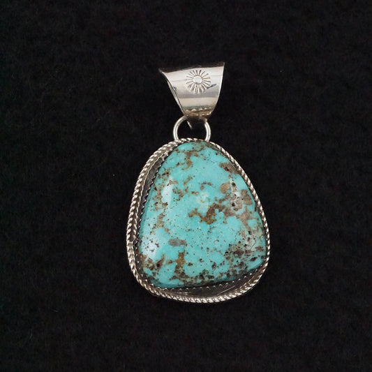 Ernest Hawthorne Turquoise & Sterling Silver Pendant