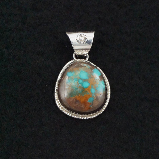 Ernest Hawthorne Turquoise & Sterling Silver Pendant