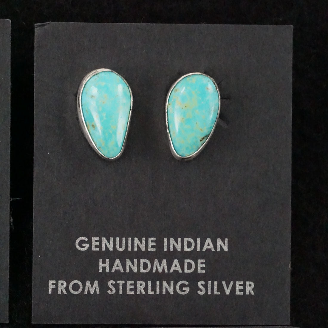 Marco Begaye Turquoise & Sterling Silver Earrings