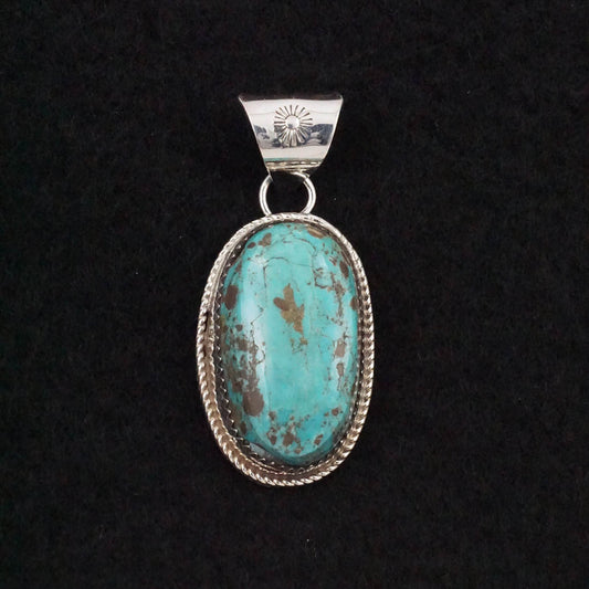 Ernest Hawthorne Turquoise & Sterling Silver Pendant