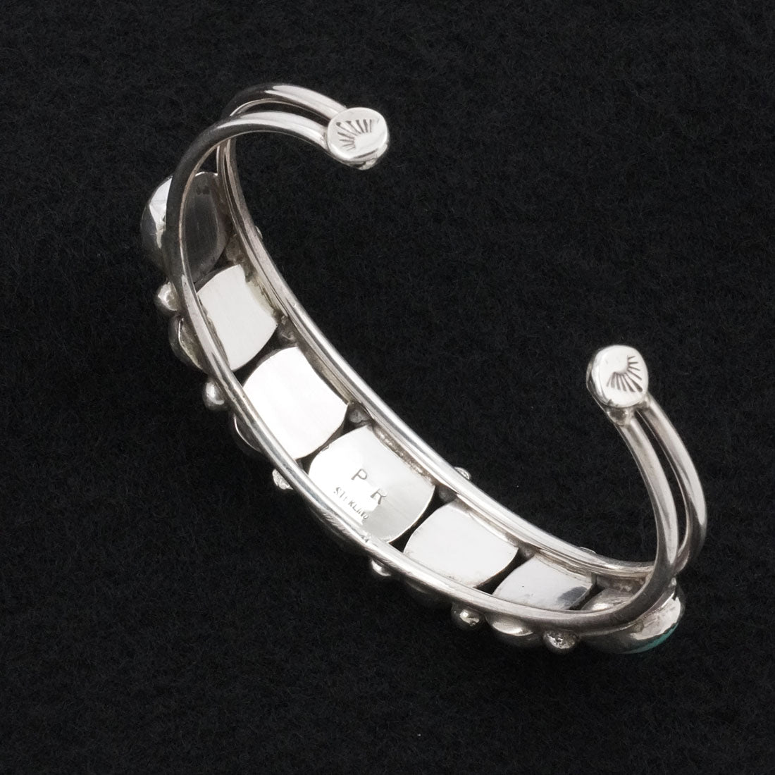 Priscilla Reeder Turquoise & Sterling Silver Bracelet