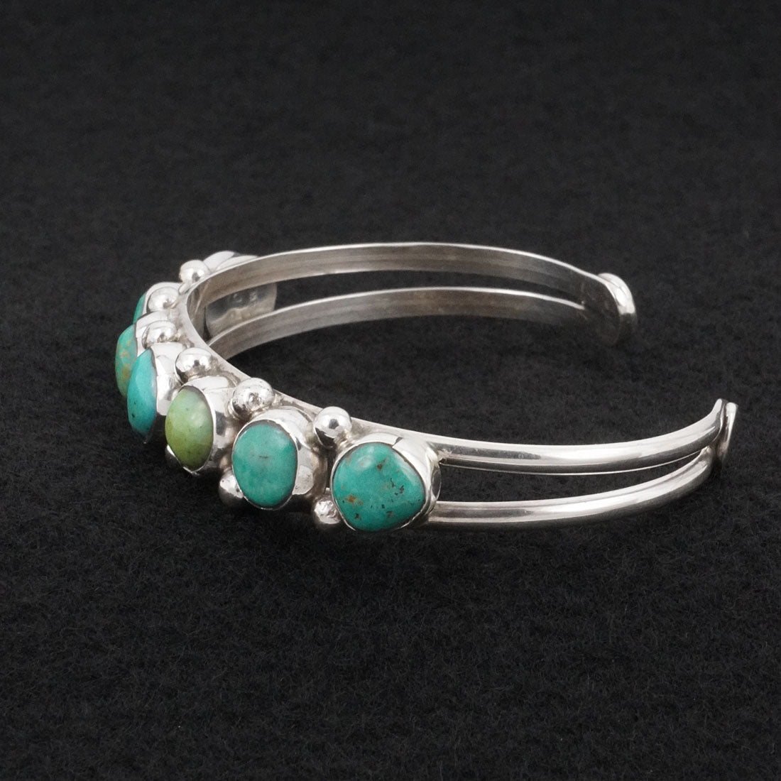 Priscilla Reeder Turquoise & Sterling Silver Bracelet