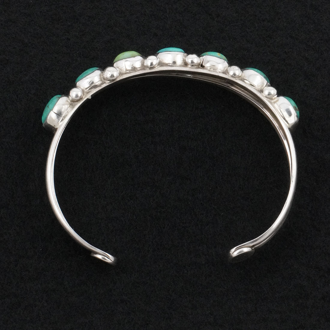 Priscilla Reeder Turquoise & Sterling Silver Bracelet