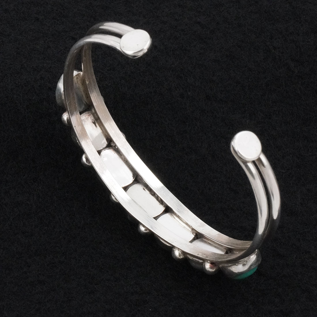 Priscilla Reeder Turquoise & Sterling Silver Bracelet